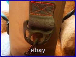 Yeti Hopper 20 Tan and Green with Orange Interior and Zipper Cooler / Carrier