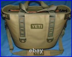 Yeti Hopper 30 Cooler Rare Tan/green/orange