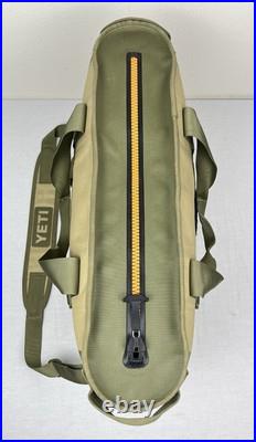 Yeti Hopper 30 Original Tote Soft Cooler Shoulder Bag VGC Green Orange Rare