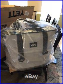 Yeti Hopper 30 Portable Cooler New in Box Fog Gray/Tahoe Blue
