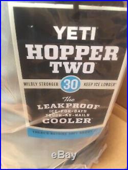 Yeti Hopper 30 Soft Sided Cooler Gray / Blue, Brand New