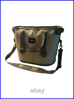 Yeti Hopper 30 Soft Sided Cooler Shoulder Bag / Green, Tan and Orange