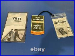 Yeti Hopper 40 Portable Cooler Field Tan / Blaze Orange Gently Used