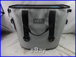 Yeti Hopper 40 Portable Cooler (Fog Gray/Tahoe Blue)
