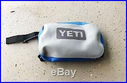 Yeti Hopper 40 Portable Cooler Fog Grey/Tahoe Blue With Sidekick And Opener