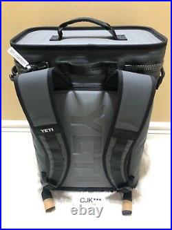 Yeti Hopper BACKFLIP 24 Soft Sided Backpack Cooler CHARCOAL! BRAND NEW witho TAG