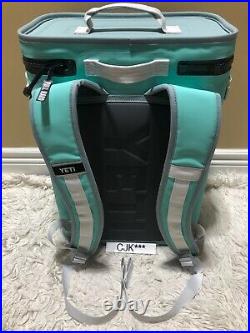 Yeti Hopper BACKFLIP 24 Soft Sided Backpack Cooler LIMITED ED. AQUIFER BLUE