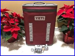 Yeti Hopper BACKFLIP 24 Soft Sided Backpack Cooler LIMITED ED HARVEST RED