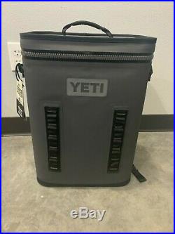 Yeti Hopper Back Flip 24 Back Pack Cooler Charcoal Brand New