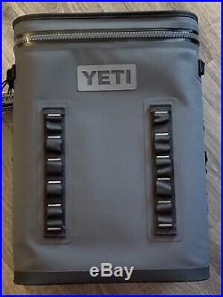 Yeti Hopper BackFlip 24 Back Pack Cooler Charcoal Brand New