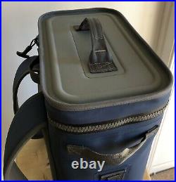 Yeti Hopper BackFlip 24 Soft Cooler Navy Blue Backpack Cooler