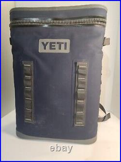 Yeti Hopper BackFlip 24 Soft Sided Backpack Cooler Blue with grey accent