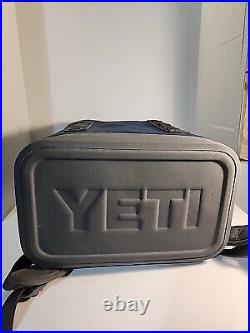 Yeti Hopper BackFlip 24 Soft Sided Backpack Cooler Blue with grey accent