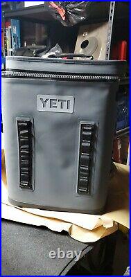 Yeti Hopper BackFlip 24 Soft Sided Backpack Cooler Charcoal (Excellent)