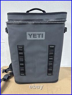 Yeti Hopper BackFlip 24 Soft Sided Backpack Cooler Charcoal #F2