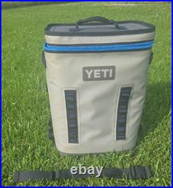 Yeti Hopper BackFlip 24 Soft Sided Backpack Cooler/Gray & Blue/Heavy Duty