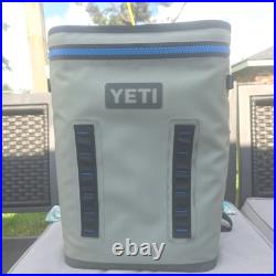 Yeti Hopper BackFlip 24 Soft Sided Backpack Cooler/Gray & Blue/Heavy Duty
