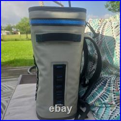 Yeti Hopper BackFlip 24 Soft Sided Backpack Cooler/Gray & Blue/Heavy Duty