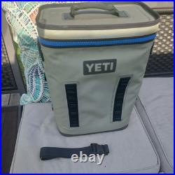 Yeti Hopper BackFlip 24 Soft Sided Backpack Cooler/Gray & Blue/Heavy Duty