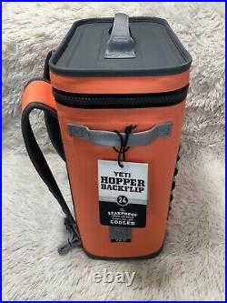 Yeti Hopper BackFlip 24 Soft Sided Backpack Cooler LIMITED EDITION-CORAL