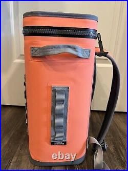 Yeti Hopper Backflip 24 Backpack Cooler Coral Limited Edition Color