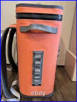 Yeti Hopper Backflip 24 Backpack Cooler Coral Limited Edition Color
