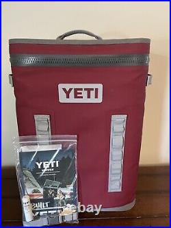 Yeti Hopper Backflip 24 Soft Backpack Cooler Harvest Red