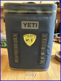 Yeti Hopper Backflip 24 With Ruffed Grouse Society Patch On Front New