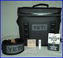 Yeti Hopper Flip 12 Cooler Charcoal New