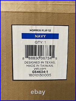 Yeti Hopper Flip 12 Cooler Navy Blue BRAND NEW! FREE SHIPPING