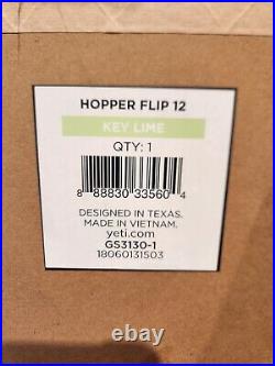 Yeti Hopper Flip 12 Key Lime New With Box