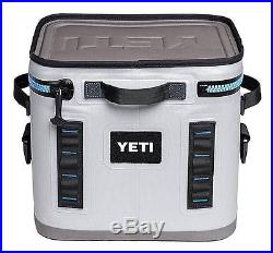 Yeti Hopper Flip 12 NEW Portable Cooler Fog Gray/Tahoe Blue YHOPF12G NEW IN BOX