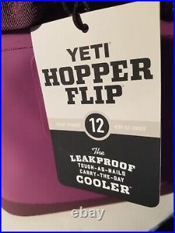 Yeti Hopper Flip 12 NORDIC PURPLE Soft Cooler Brand New with Tags and box