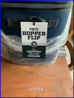 Yeti Hopper Flip 12 Personal Soft Cooler Navy New Full Box