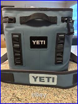 Yeti Hopper Flip 12 Soft Cooler Nordic Blue Used only a Few Times