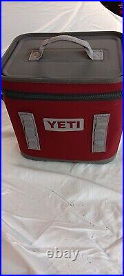 Yeti Hopper Flip 12 Soft Sided Cooler Bag Rare Harvest Red WithStrap