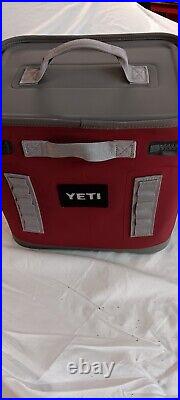 Yeti Hopper Flip 12 Soft Sided Cooler Bag Rare Harvest Red WithStrap