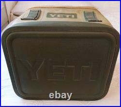 Yeti Hopper Flip 12 Soft Sided Cooler Green, Tan & Orange Rare Color