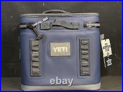 Yeti Hopper Flip 12 Soft-Sided Cooler Navy New Open Box