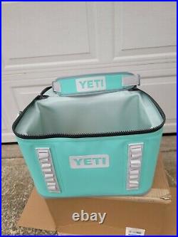 Yeti Hopper Flip 18 Aquifer Blue Soft Shell Cooler! Brand New