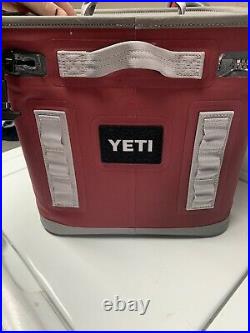 Yeti Hopper Flip 18 Portable Soft Cooler Harvest Red. New Never Used