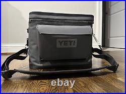 Yeti Hopper Flip 18 Soft Cooler Charcoal Gray with Yeti Sidekick Dry