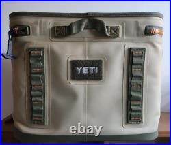 Yeti Hopper Flip 18, Soft Cooler, Field Tan/Blaze Orange Discontinued Color