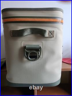 Yeti Hopper Flip 18, Soft Cooler, Field Tan/Blaze Orange Discontinued Color