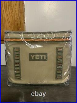 Yeti Hopper Flip 18 Soft Cooler- Field Tan/ Orange