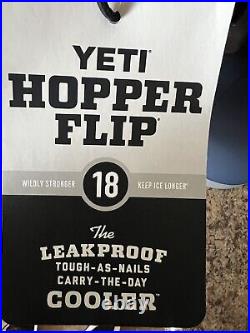 Yeti Hopper Flip 18 Soft Cooler Navy(NEW WITH TAGS)