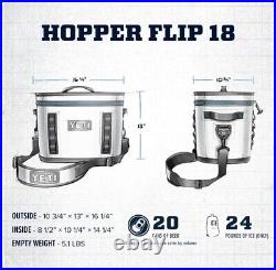 Yeti Hopper Flip 18 Soft Sided Cooler Navy Blue New In Box