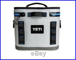 Yeti Hopper Flip 8 Cooler Fog Gray/tahoe Blue Strap Inc