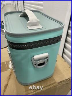 Yeti Hopper Flip 8 Soft Cooler Aquifer Blue Limited Edition Store Display Used