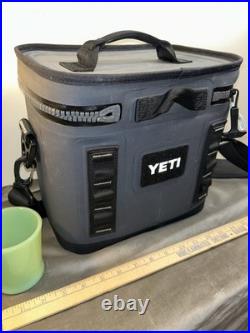Yeti Hopper Flip 8 Soft Cooler Charcoal GUC (18010130001)